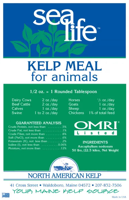 Kelp - Organic Kelp Meal