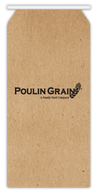 Generic grain bag to depict Cornmeal 50lb bag