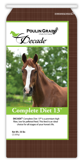 Decade Complete Diet Horse Feed bag 50lb