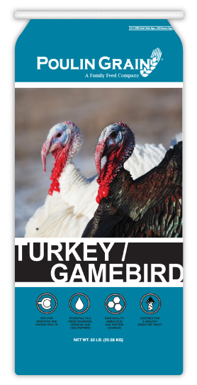 Turkey/Gamebird Grower/Finisher Pellet